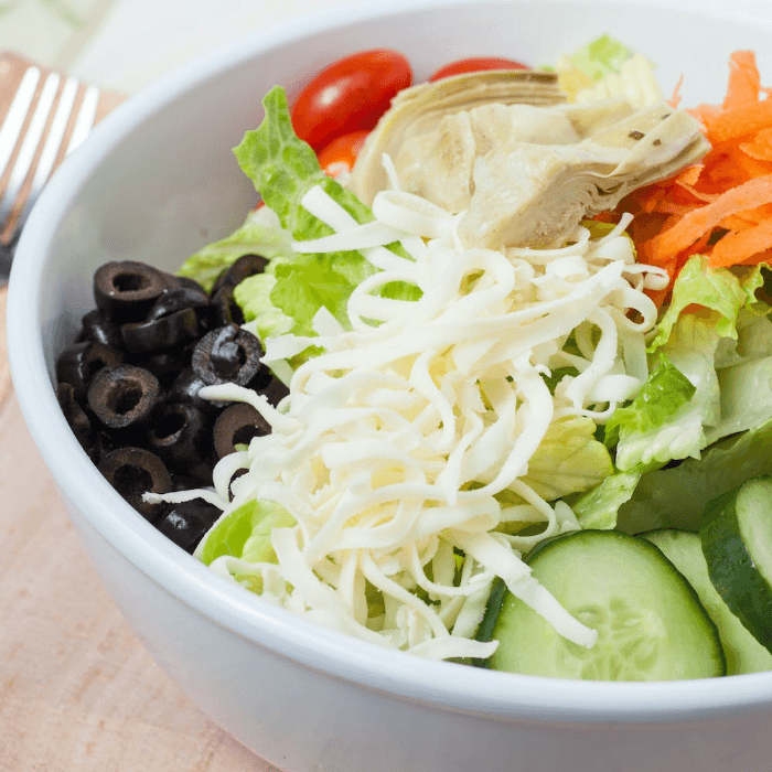 Via Mia Garden Salad.