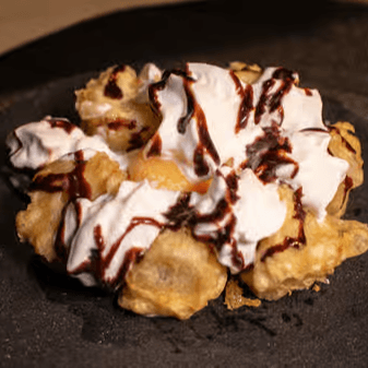 1343. Fried Banana Sundae.