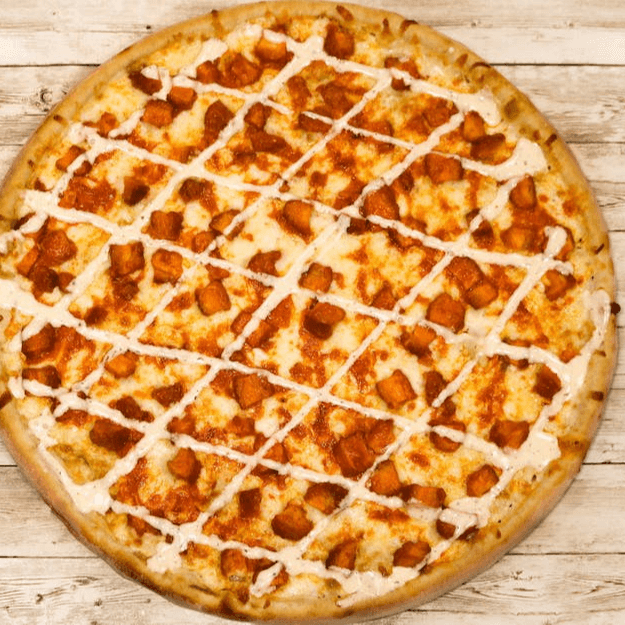 Buffalo Chicken Pizza.