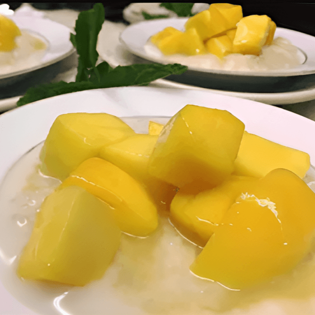 Mango and Coconut Sticky Rice