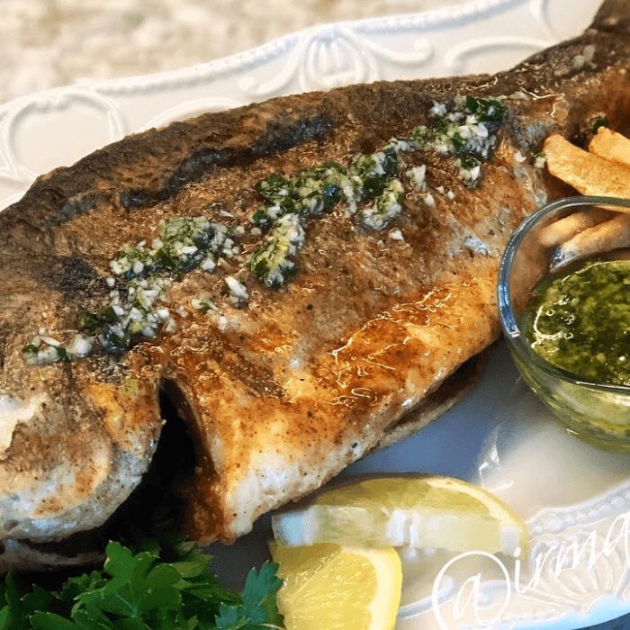 Fried Sea Bass