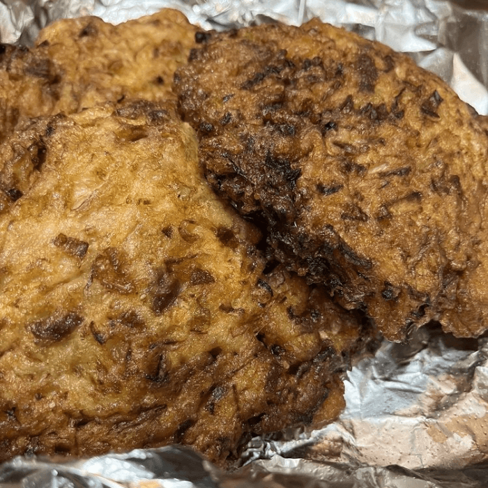 Chicken Egg Foo Yeung.