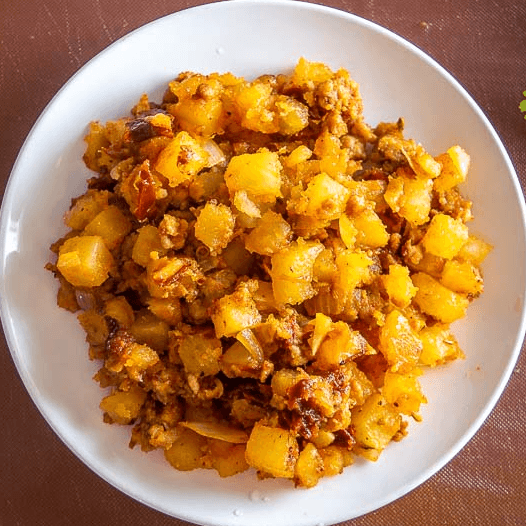 Papas con Chorizo