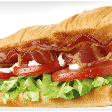 BLT Hoagie Sandwich (6" Half)