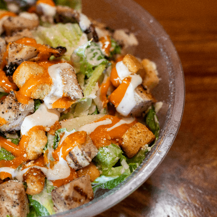Buffalo Chicken Caesar Salad
