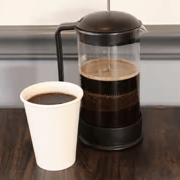 Coffee, French Press.