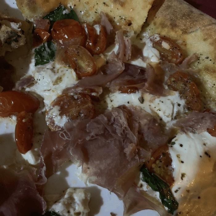 Parma Burrata Pizza