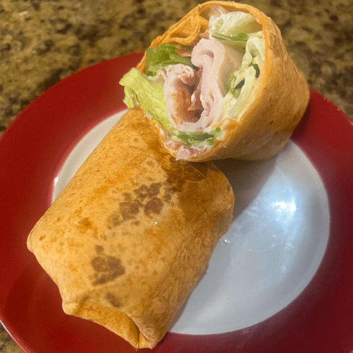 Turkey Club Wrap.