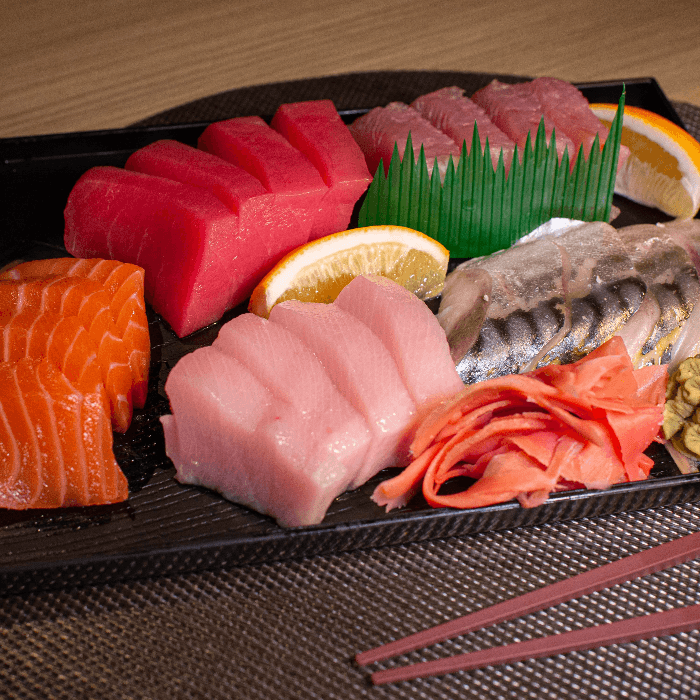 1200. Sashimi Combo (20 pcs).