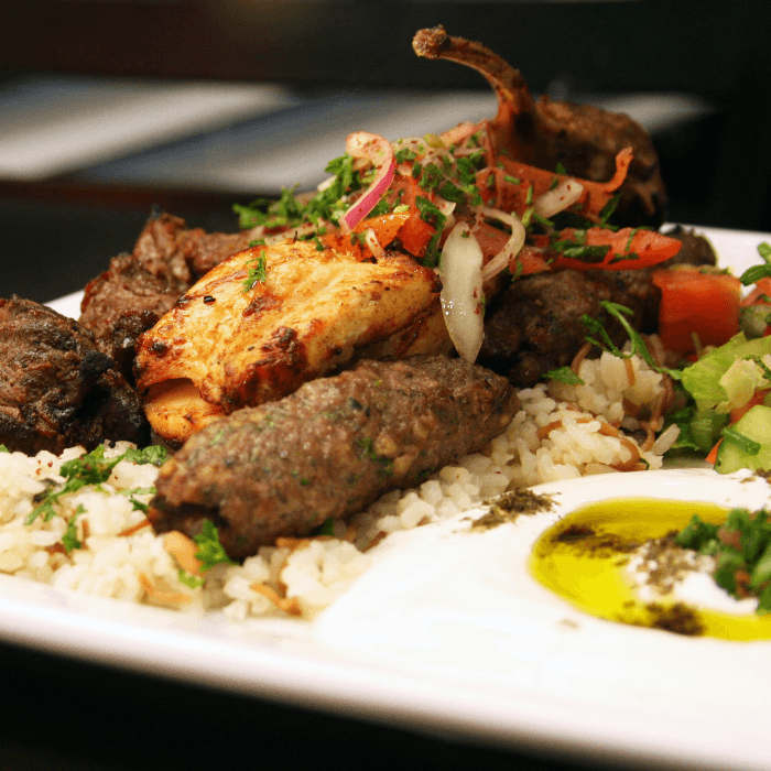 Delicious Middle Eastern Lunch Options