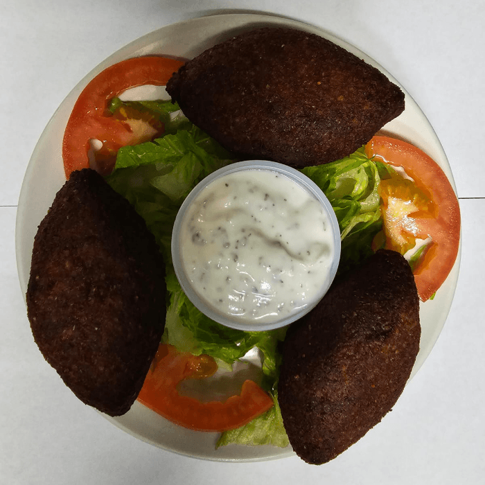 Fried Kibbeh.
