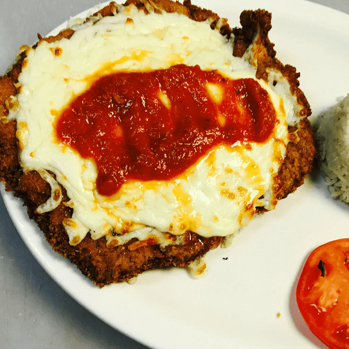 Milanesa de Pollo Napolitana