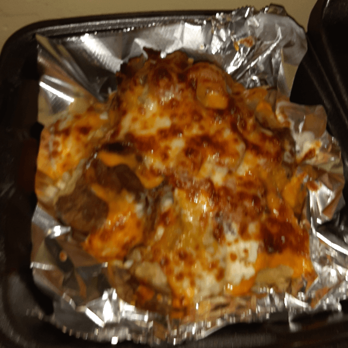 LOADED BBQ CHICKEN AND RANCH FRIES 