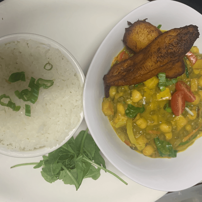 Ital Curry Stew with Rice