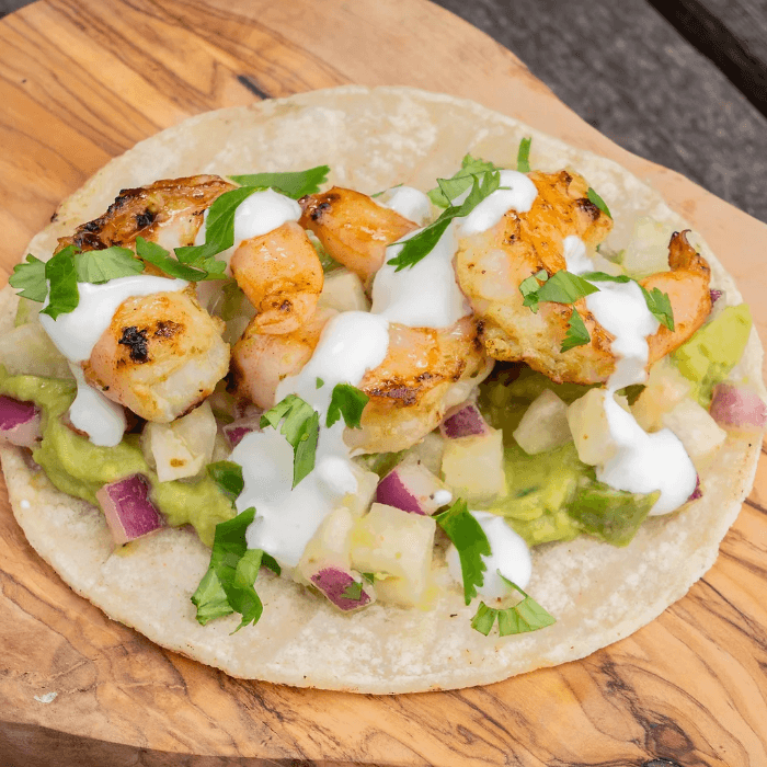 Chili Lime Shrimp Taco