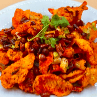 S07. Khan's Spicy Fish & Calamari 辣子花枝魚片.