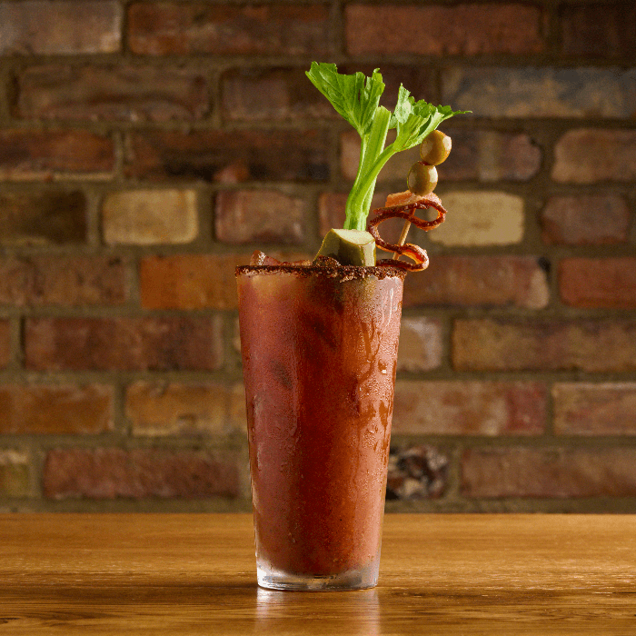 Spicy Bacon Bloody Mary.