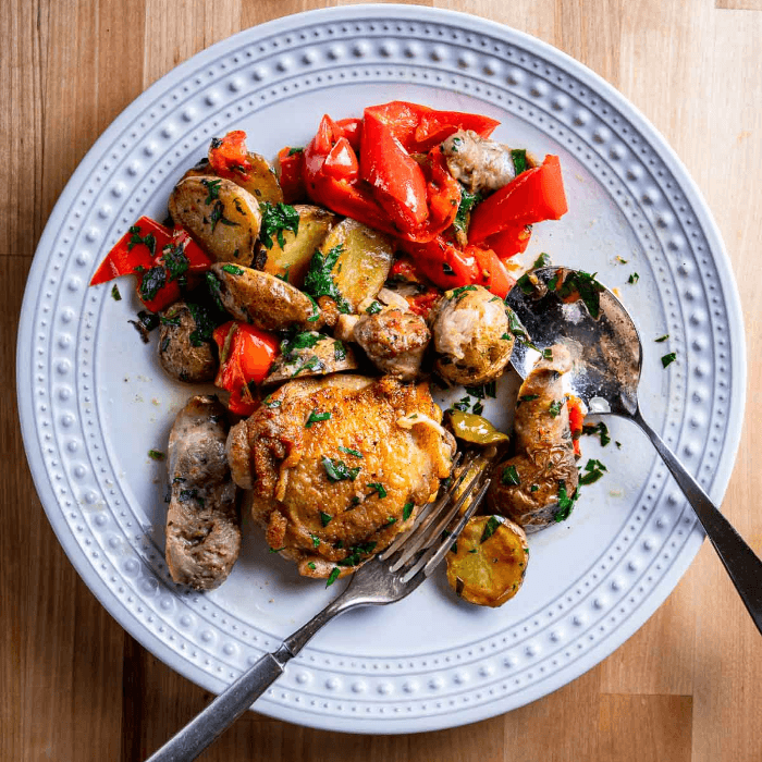 Chicken Scarpariello ala Tim