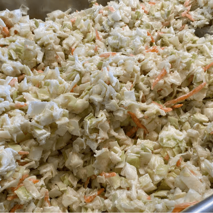 Coleslaw.