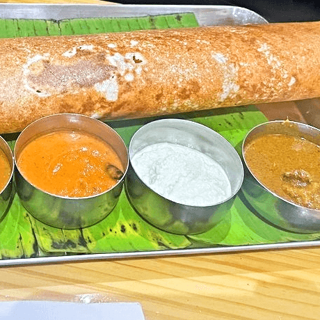 Chicken Kari Dosa.