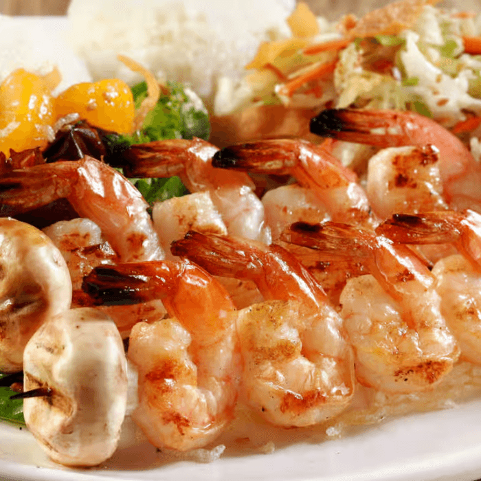 Shrimp Plate.