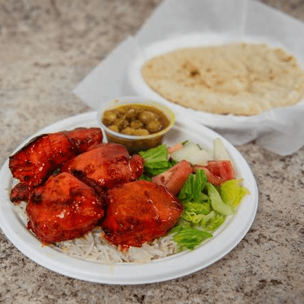 Mild Boneless Chicken Kabob.