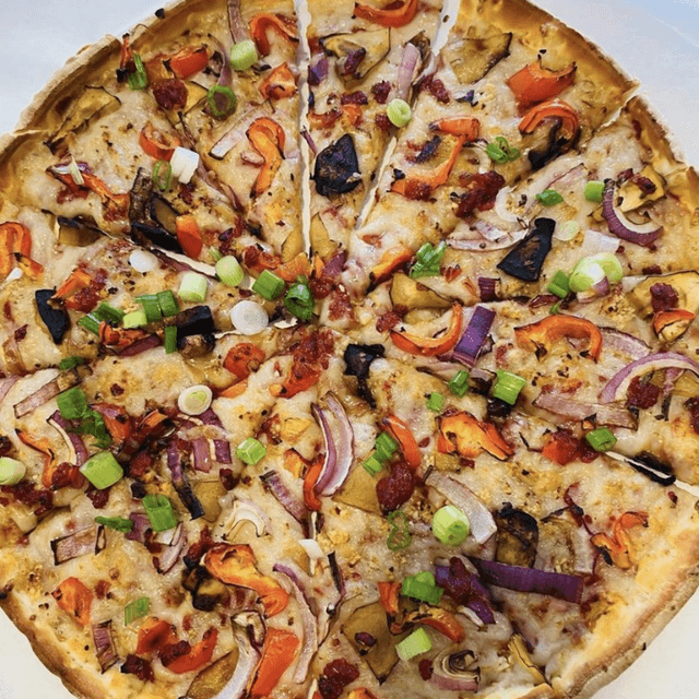 Thai Curry Eggplant Pizza (14")