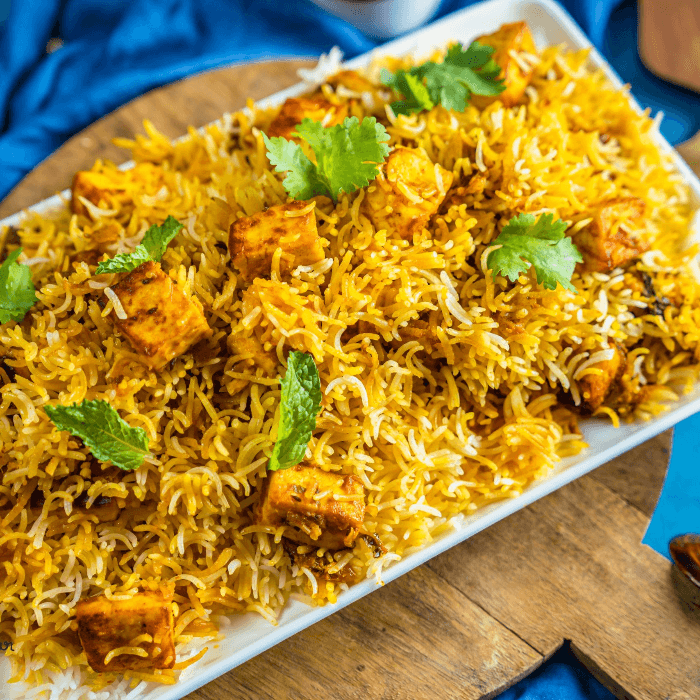  Paneer Biryani