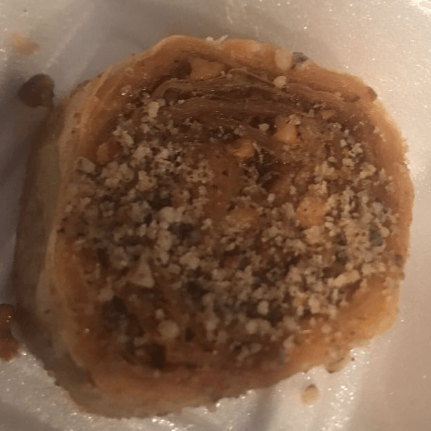 Open Face Baklava.