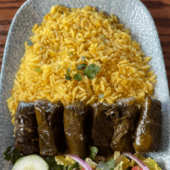 Stuffed Grape Leaves Plate (no cheese)