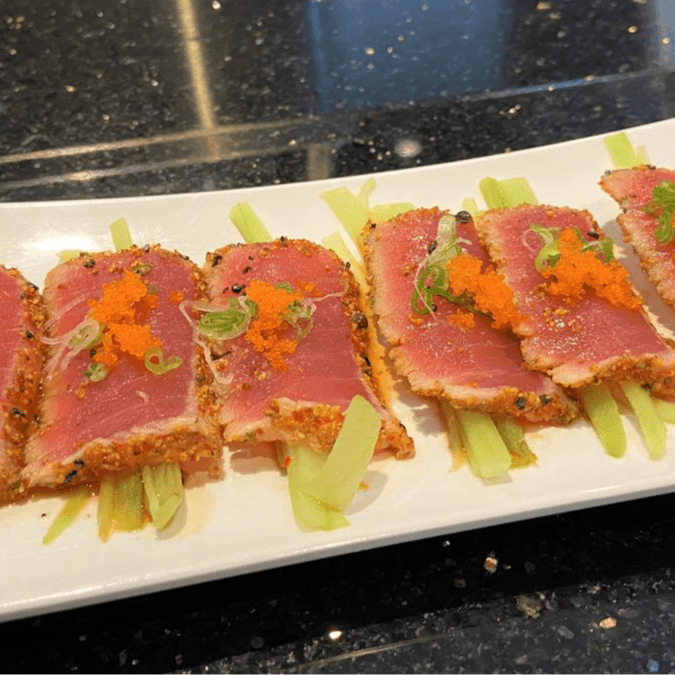 Pepper Tuna Tataki.