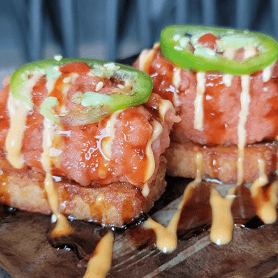 Crispy Rice & Spicy Tuna