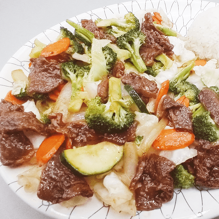Beef Stir Fried Veggies.