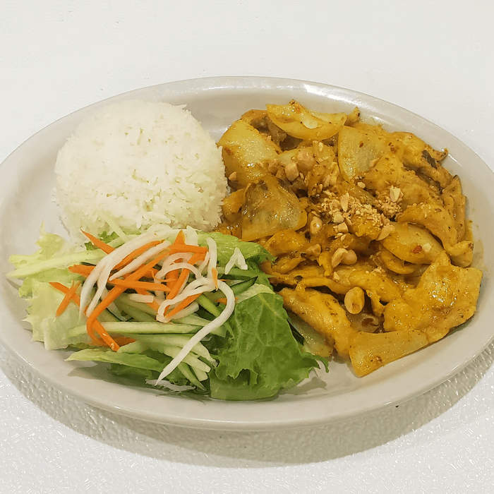 Stir-fried with Curry - Cơm Cà RI