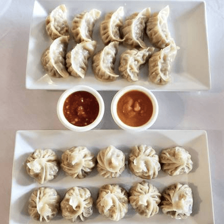 Chicken Steam Momo.