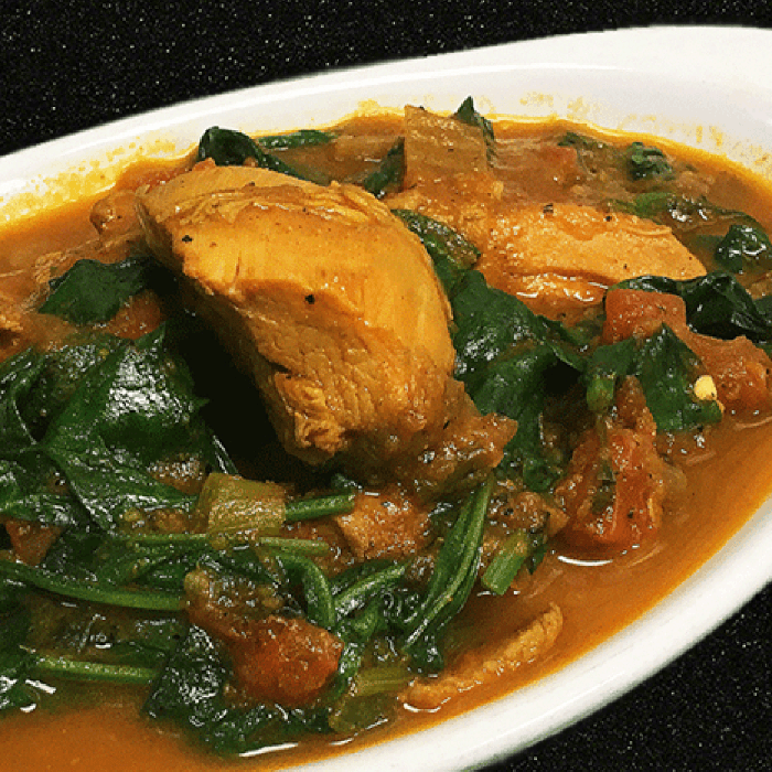 Chicken Spinach Curry.