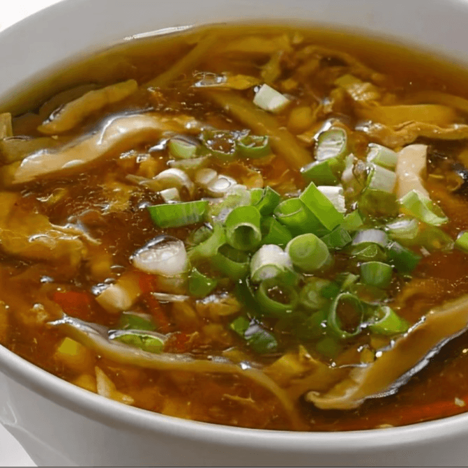 Hot & Sour Soup (Vegterian) 酸辣汤 (素).
