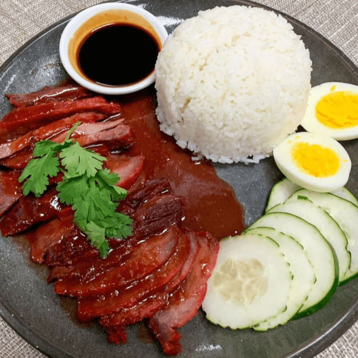 BBQ Pork over Rice.