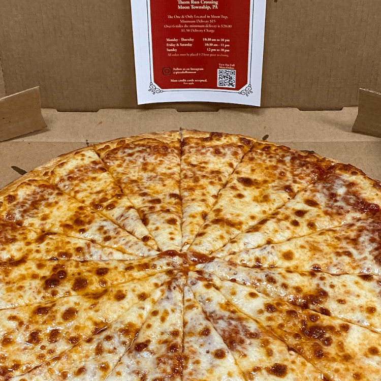 Traditional Cheese Pizza (6 Cut Small 10").