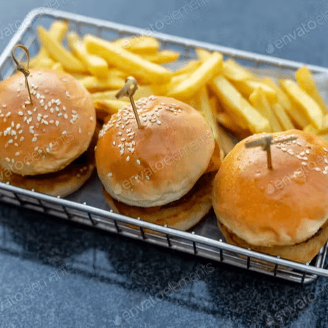 Mini Burger & Fries