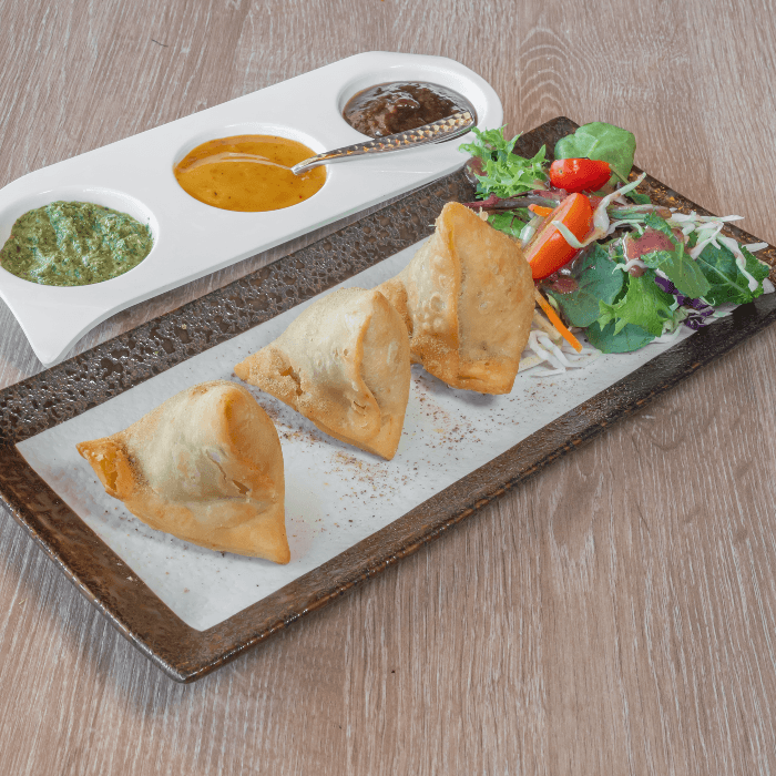 Vegetable Samosa.