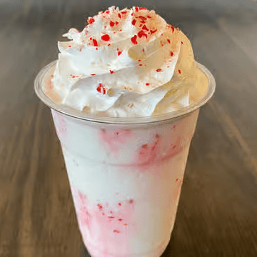 Peppermint Bark White Mocha Frappe