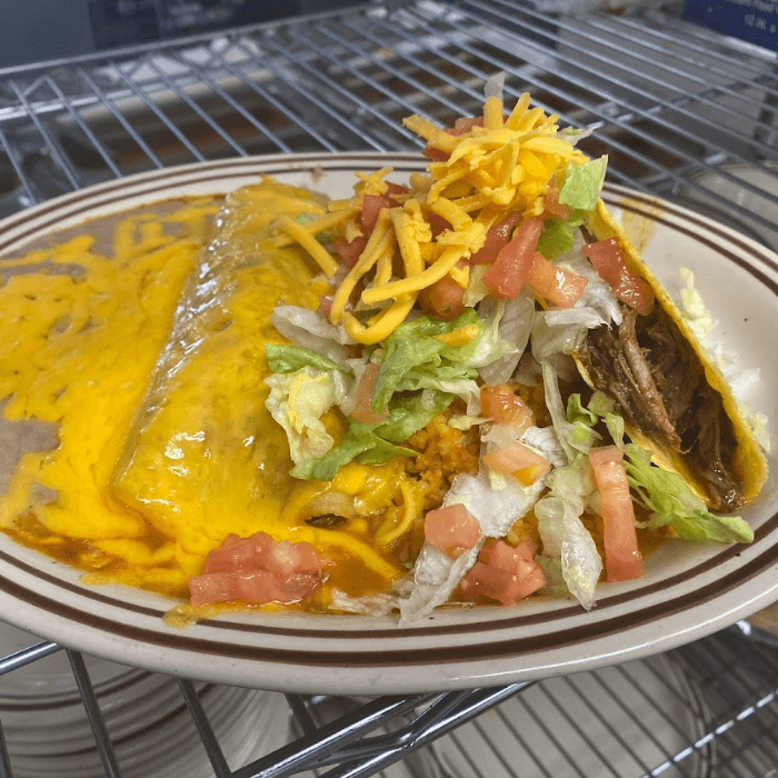 5. Taco and Enchilada.