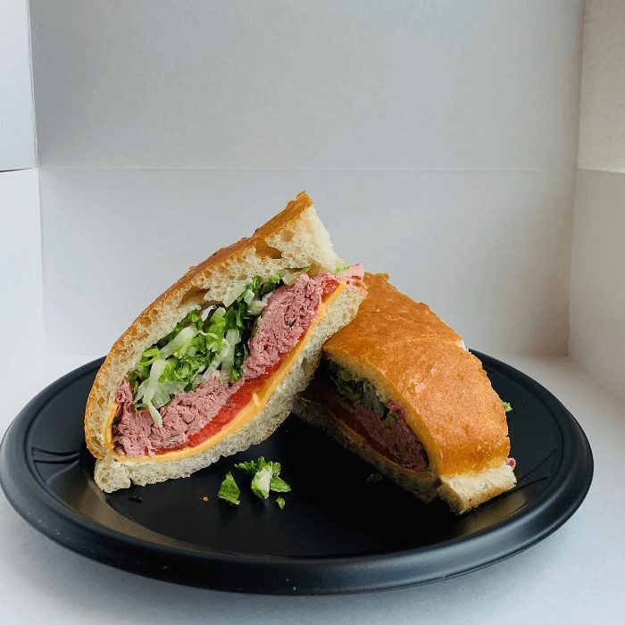 Cold Roast Beef Sandwich