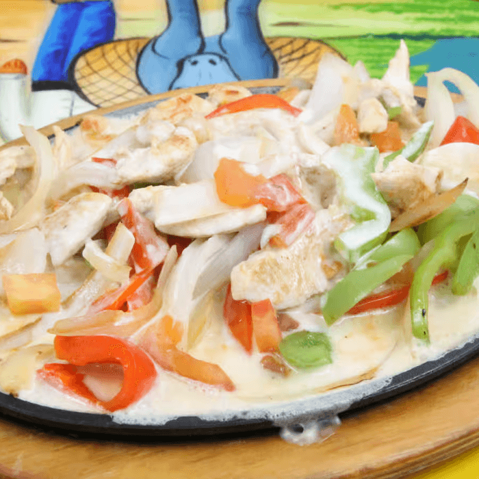 Fajita Pollo Fundido