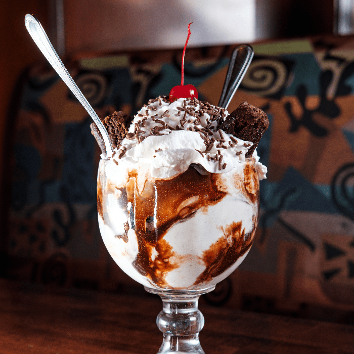 Brownie Sundae.