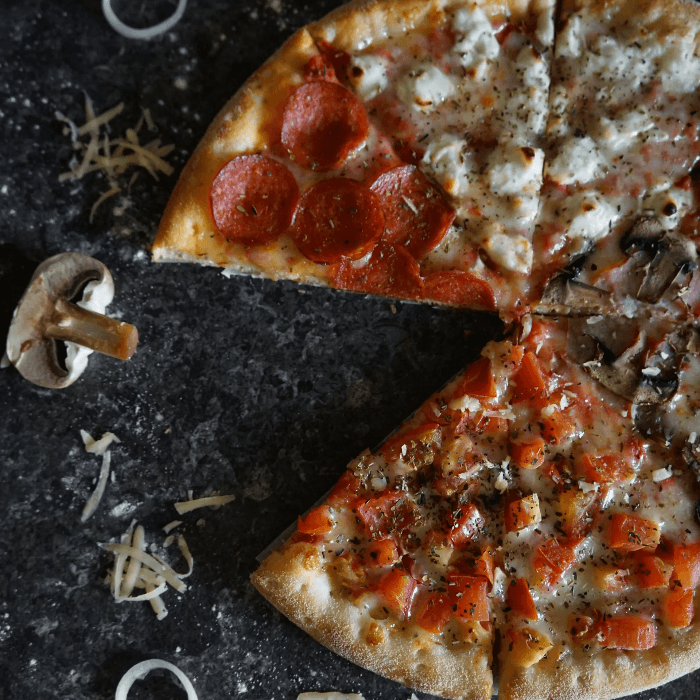 Pepperoni Sausage Slice