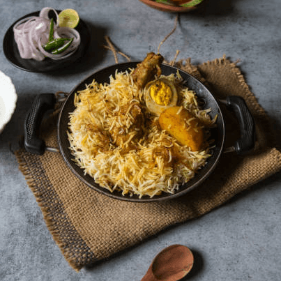 Mughlai Chicken Biryani 