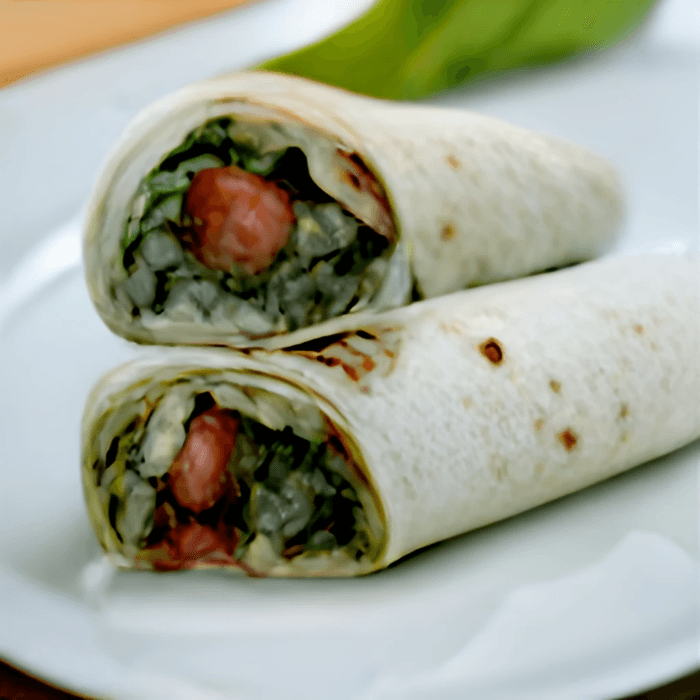 Spinach Burrito