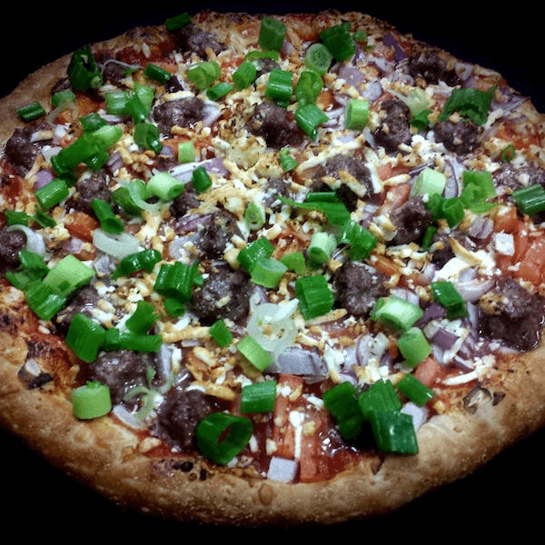 Mediterranean Pizza.